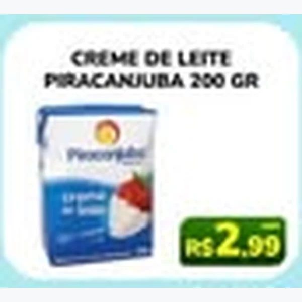 Creme de Leite Piracanjuba 200 g