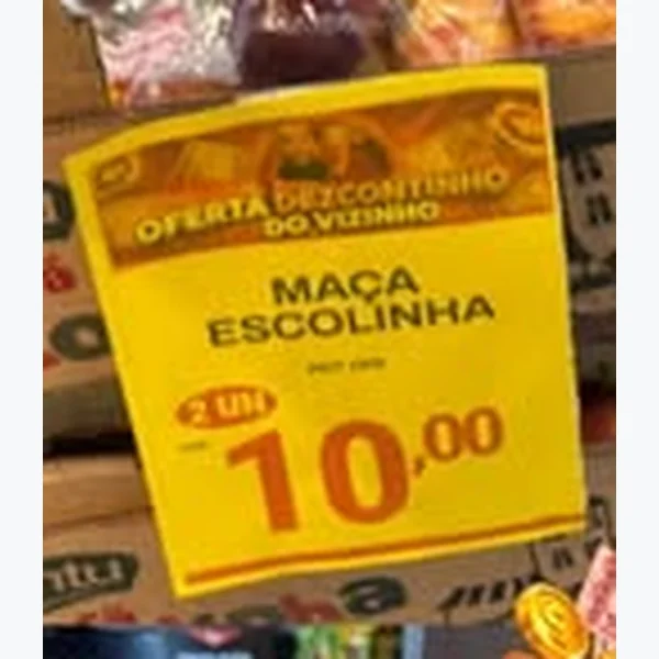 Maçã Escolinha Cantu