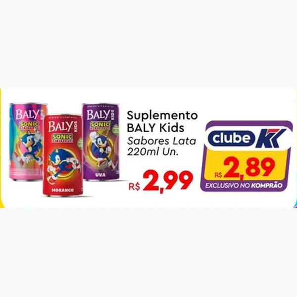 Suplemento BALY Kids 220 ml