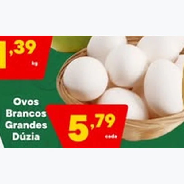 Ovos Brancos Grandes