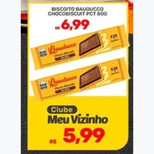 Biscoito Chocobiscuit Bauducco 80 g