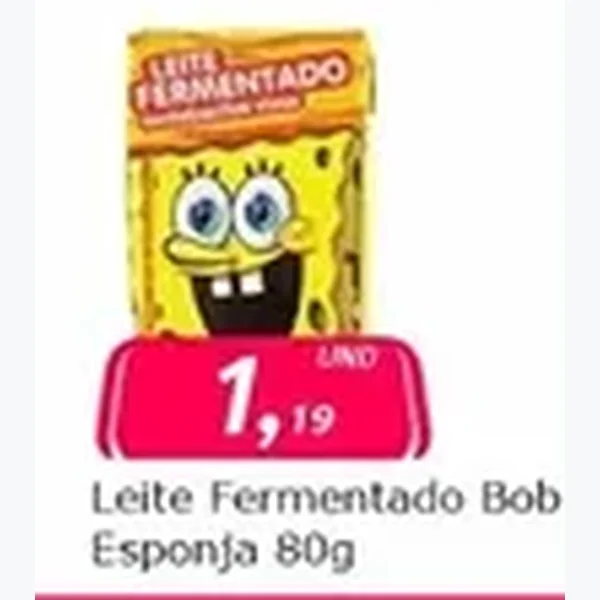 Leite Fermentado Bob Esponja 80 g