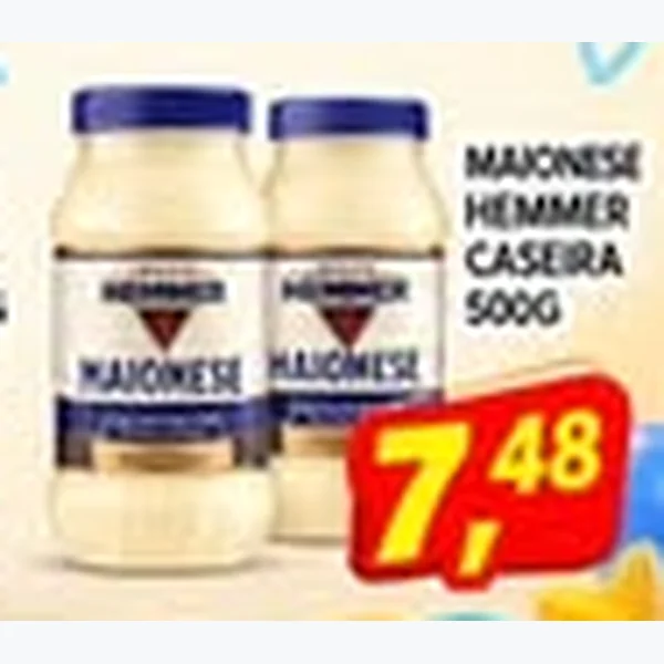 Maionese Caseira Hemmer 500 g