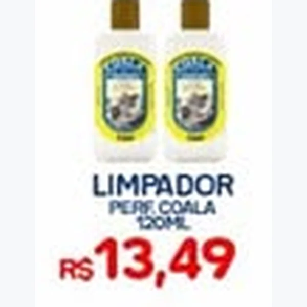 Recorte do encarte de Limpador Perfumaria Coala 500 ml