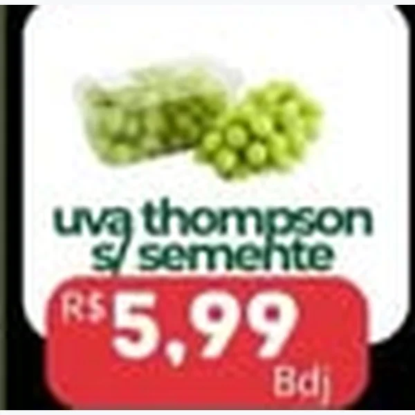 Uva Thompson S/ Semente