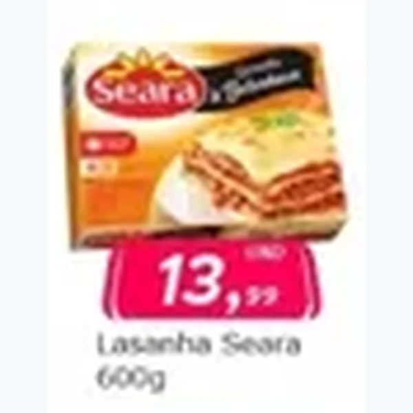 Lasanha Seara 600 g