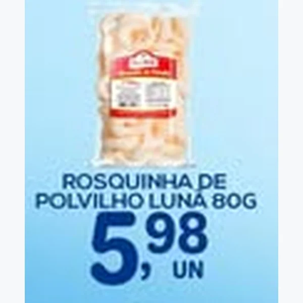 Rosquinha de Polvilho Luna 80 g