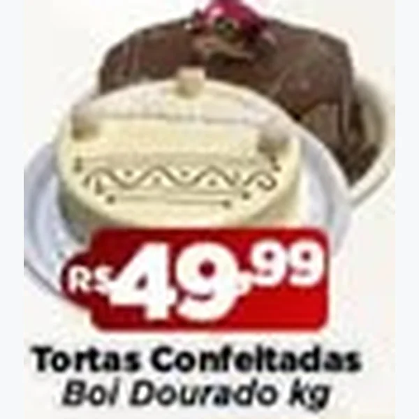 Tortas Confeitadas Boi Dourado