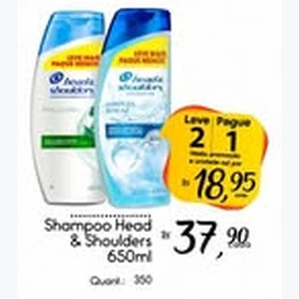 Shampoo Head & Shoulders 650 ml