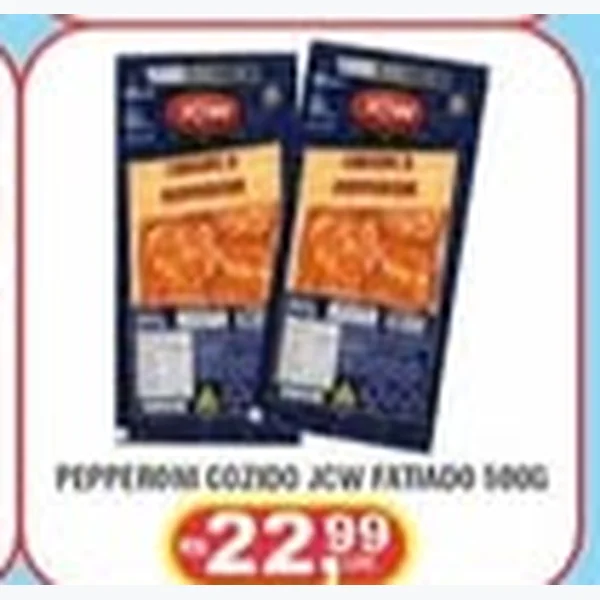 Pepperoni Cozido Fatiado JCW