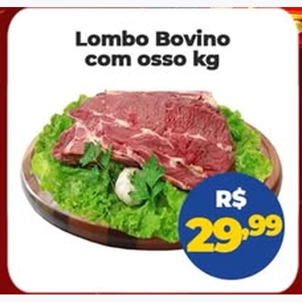 Lombo Bovino com Osso