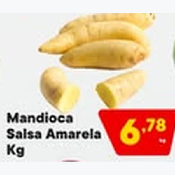 Recorte do encarte de Mandioca Salsa Amarela