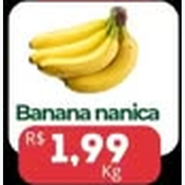 Recorte do encarte de Banana Nanica