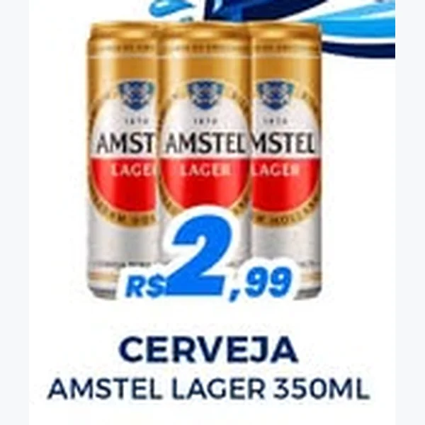 Cerveja Amstel 350 ml