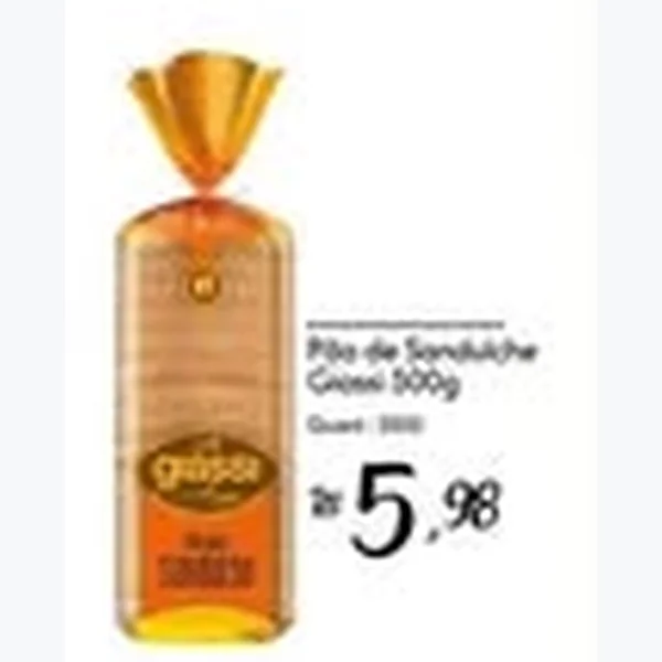 Pão de Sanduíche Giassi 500 g