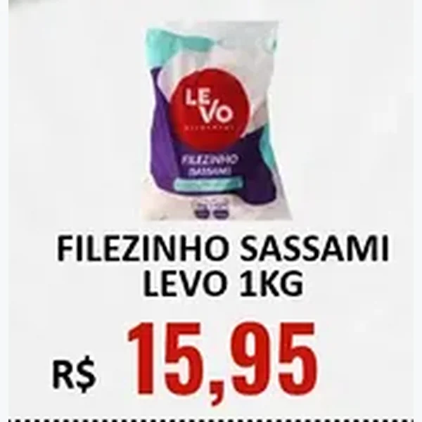 Recorte do encarte de Filézinho Sassami Levo