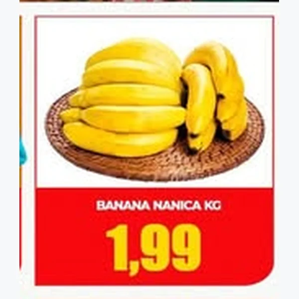 Recorte do encarte de Banana Nanica