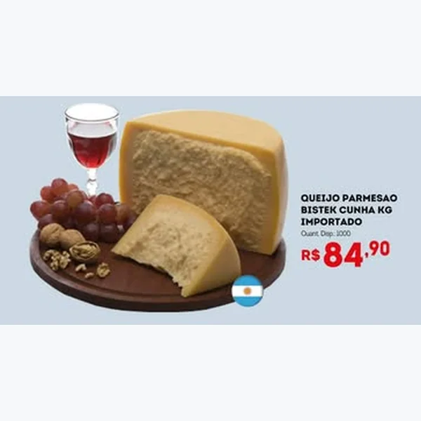 Queijo Parmesão Cunha Bistek