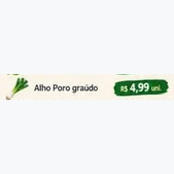 Alho Poro Graúdo