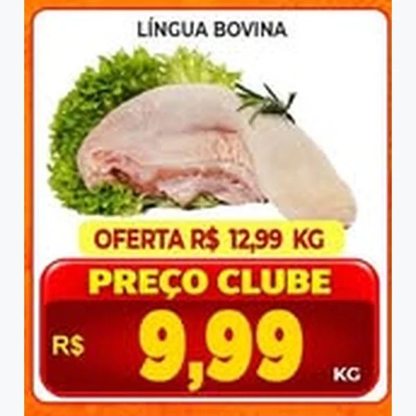 Recorte do encarte de Língua Bovina