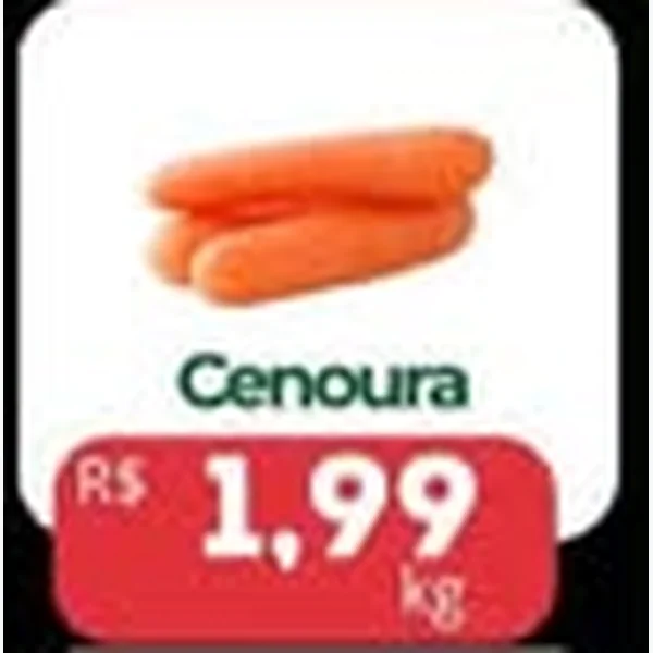 Recorte do encarte de Cenoura