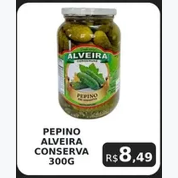 Pepino em Conserva Alveira 300 g