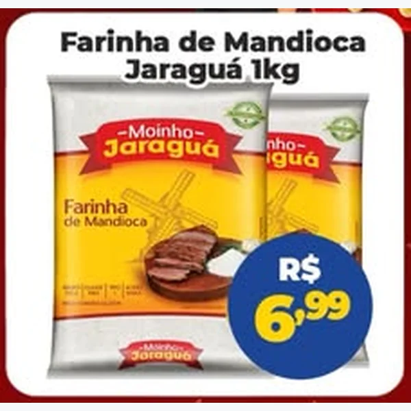Farinha de Mandioca Jaraguá 1 kg