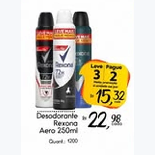 Desodorante Aero Rexona 250 ml