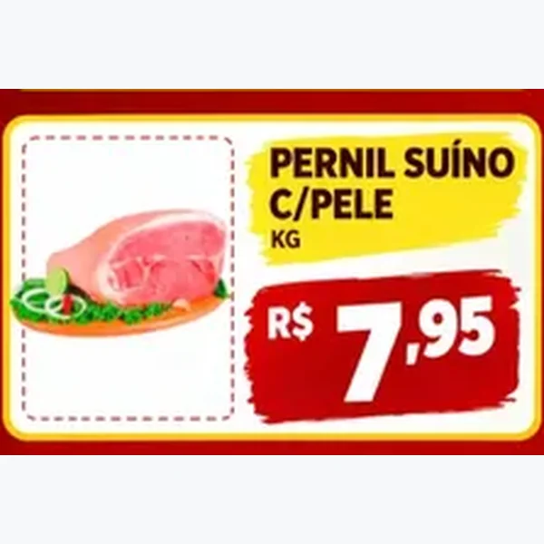 Pernil Suíno C/ Pele