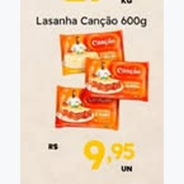 Lasanha Canção 600 g