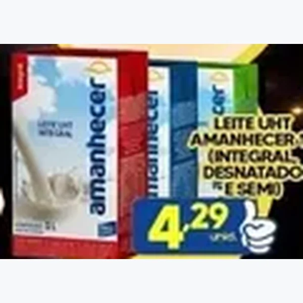 Leite Uht Amanhecer 1 L