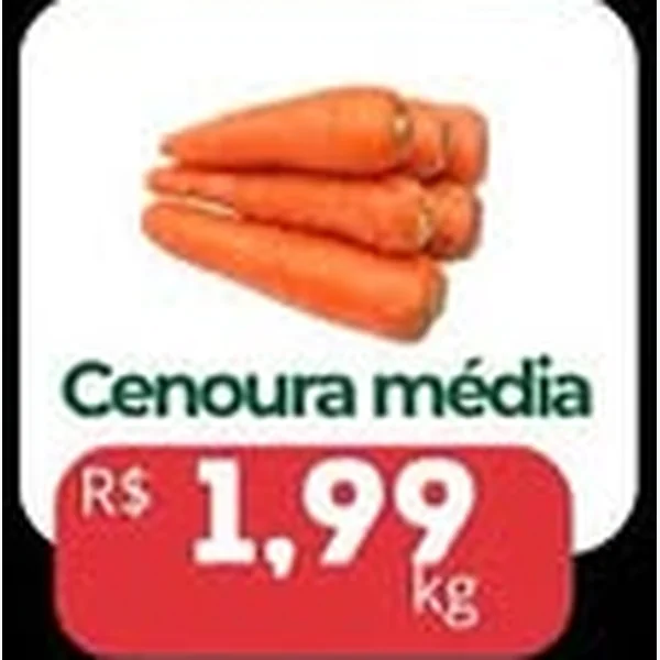 Cenoura Média