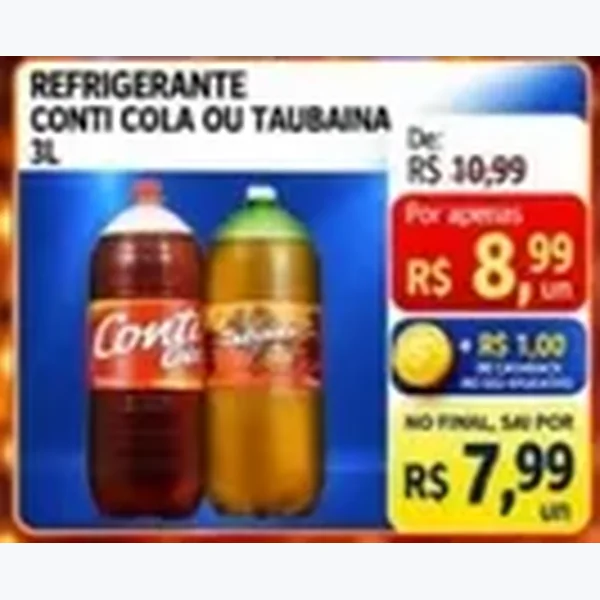 Refrigerante Conti Cola 3 L