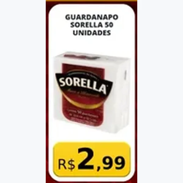 Guardanapo Sorella 50 un