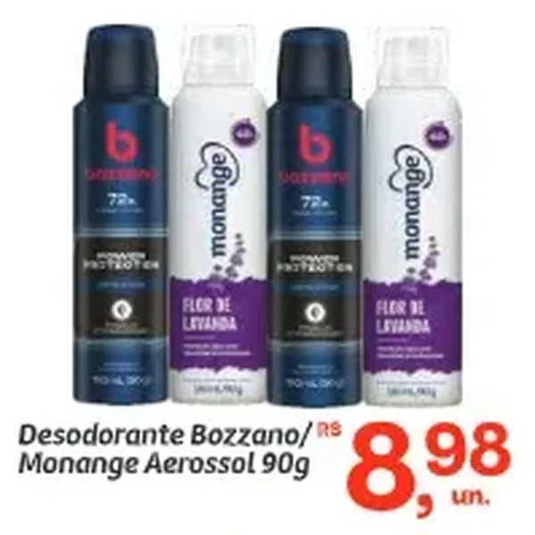 Desodorante Aerossol Bozzano 90 g
