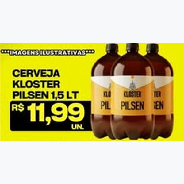 Cerveja Pilsen Kloster 1,5 L