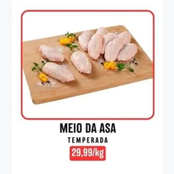 Recorte do encarte de Meio da Asa Temperada