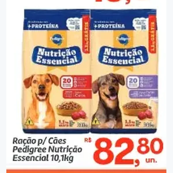 Ração P/ Cães Pedigree 10,1 kg