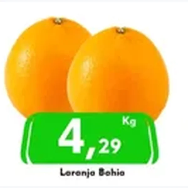 Recorte do encarte de Laranja Bahia