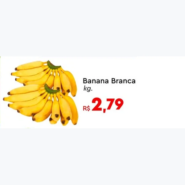 Recorte do encarte de Banana Branca