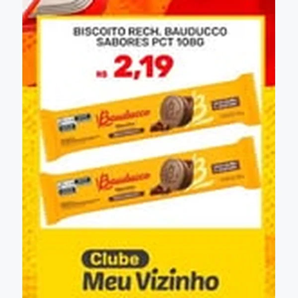 Biscoito Recheado Bauducco 108 g