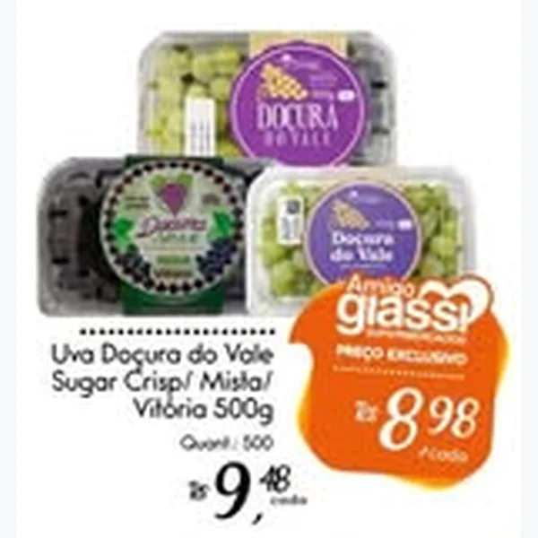 Uva Vitória Docura do Vale 500 g