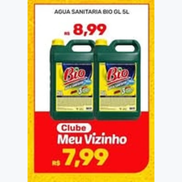Água Sanitária Bio 5 L