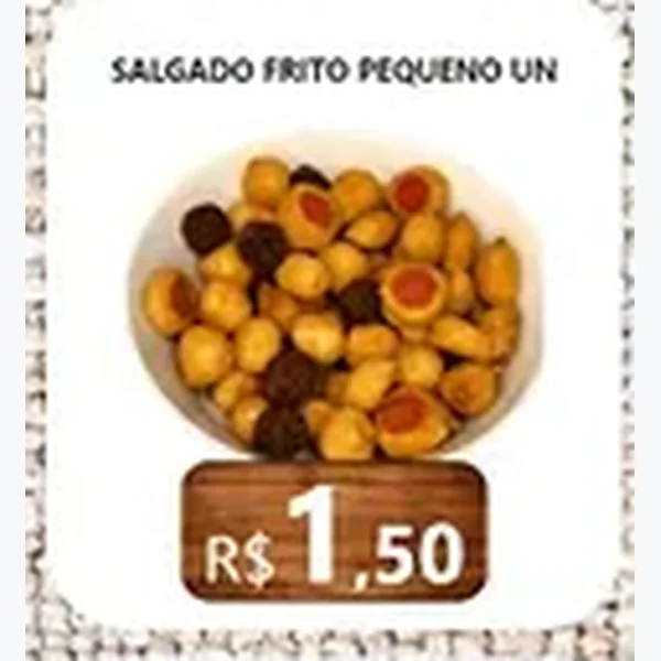 Recorte do encarte de Salgado Frito