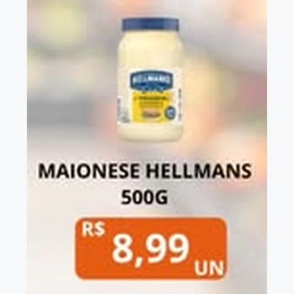 Maionese Hellmanns 500 g