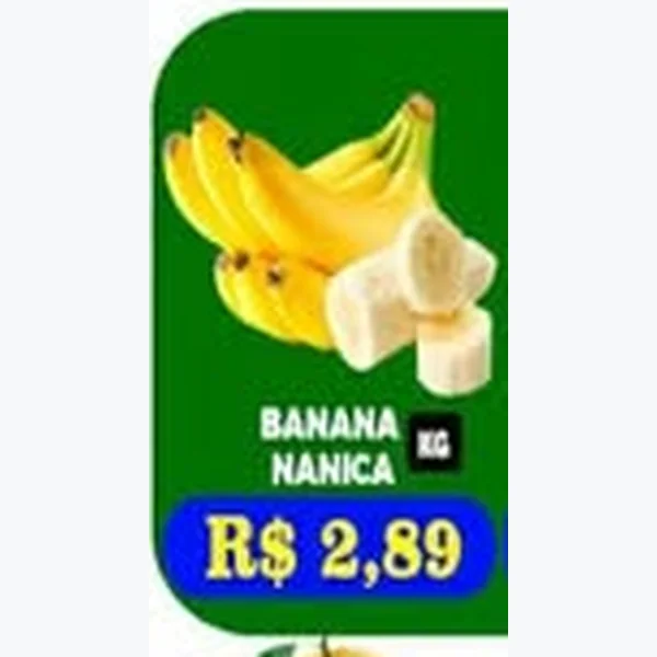 Recorte do encarte de Banana Nanica