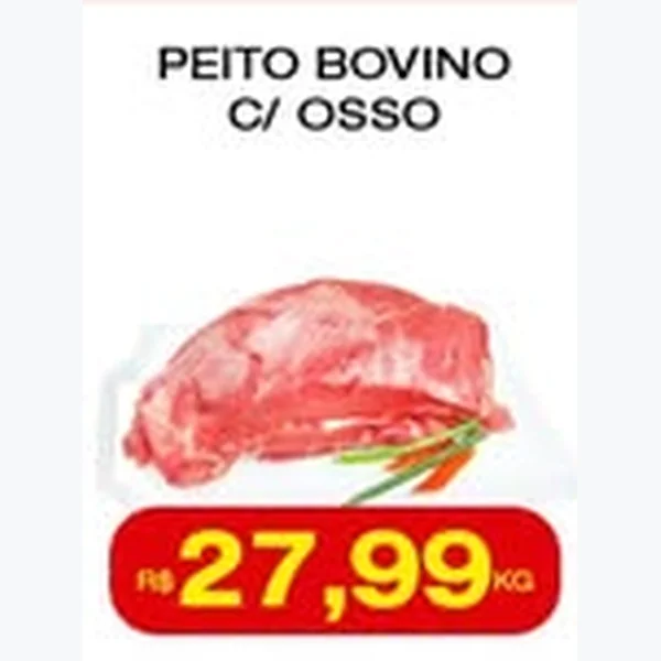 Recorte do encarte de Peito Bovino C/ Osso