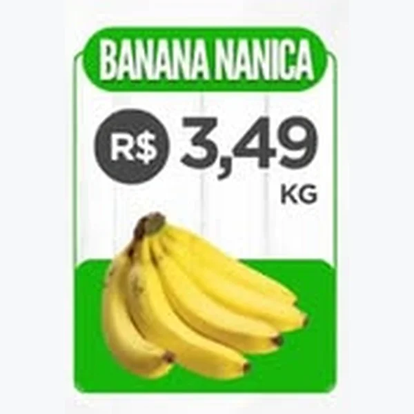 Recorte do encarte de Banana Nanica