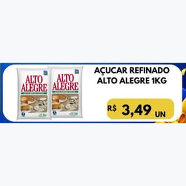 Açúcar Refinado Alto Alegre