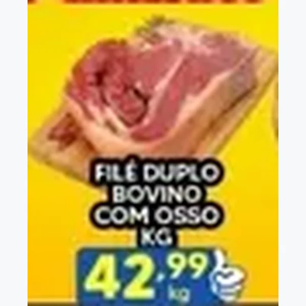 Filé Duplo Bovino com Osso